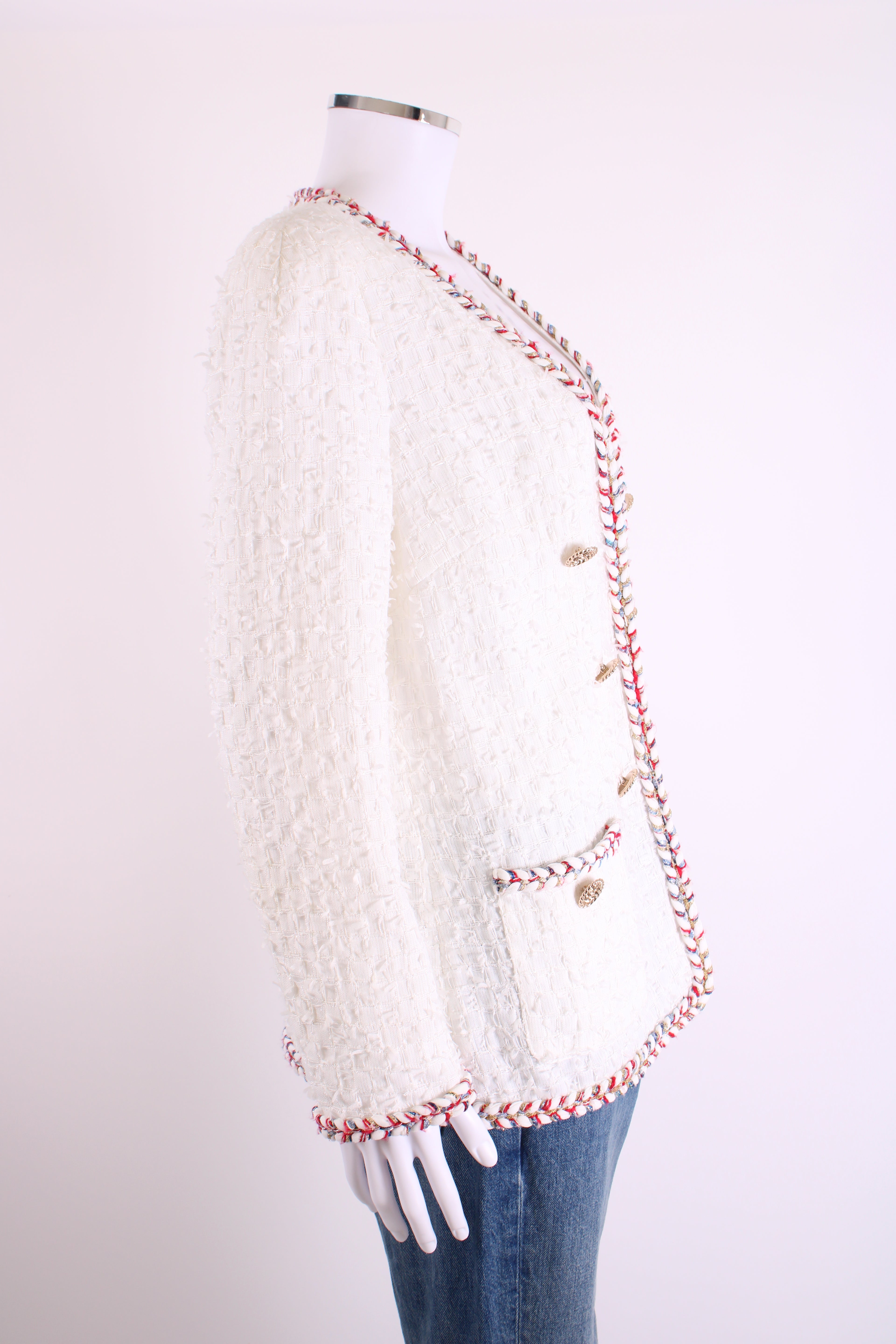 Edward Achour Paris Jacket White 42