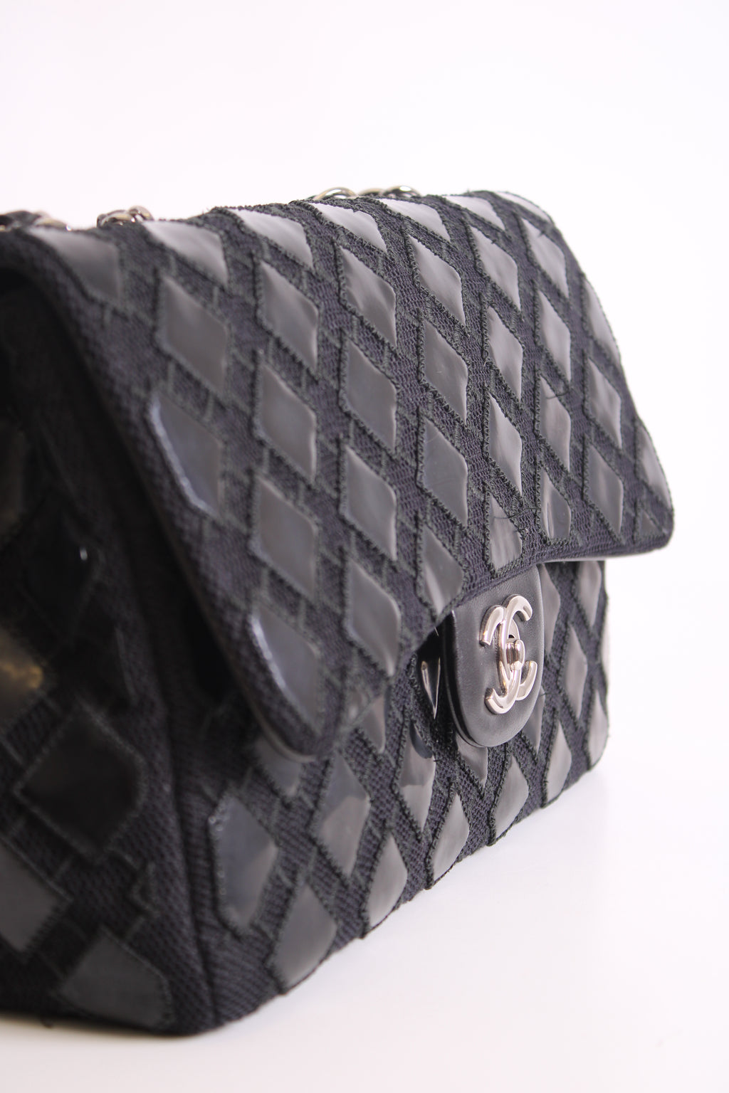 Black Patent Chanel Bag