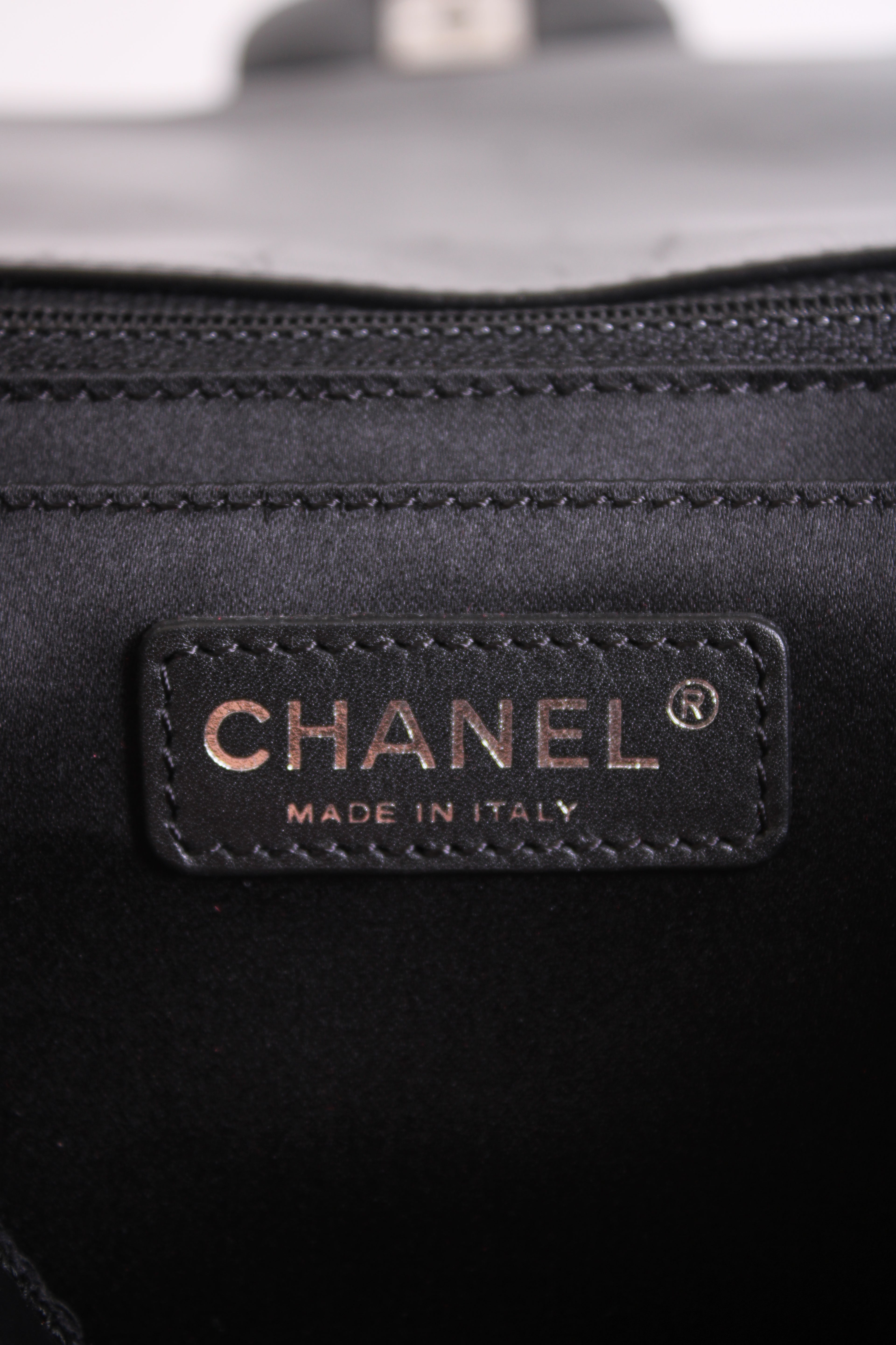 Black Patent Chanel Bag