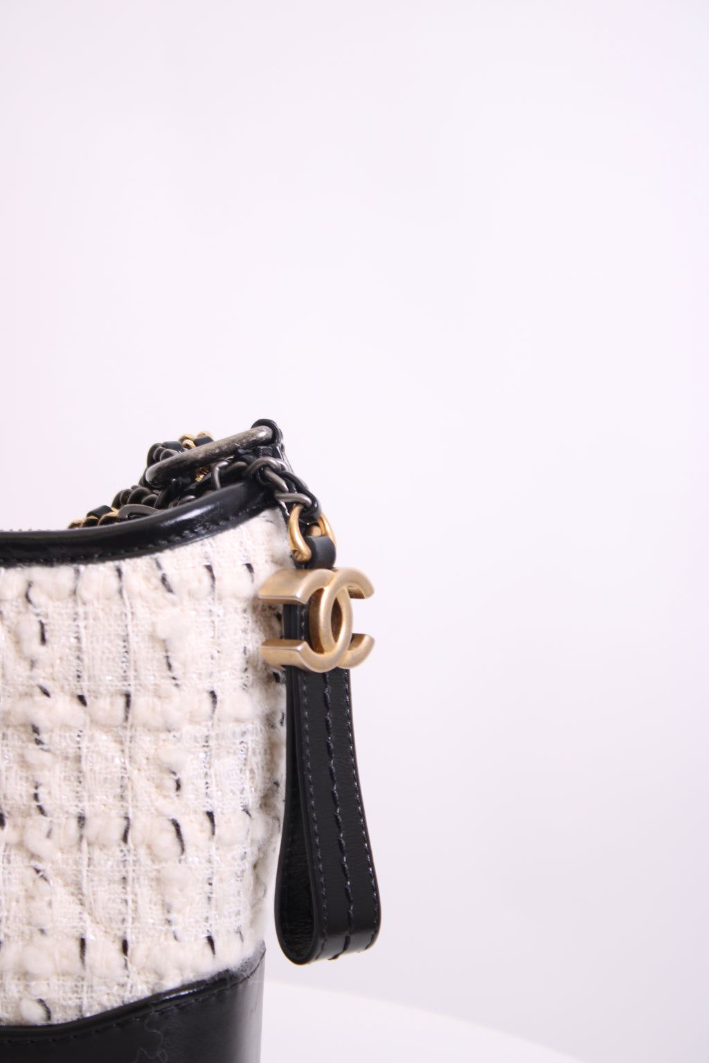 Black/ Beige Chanel Bag