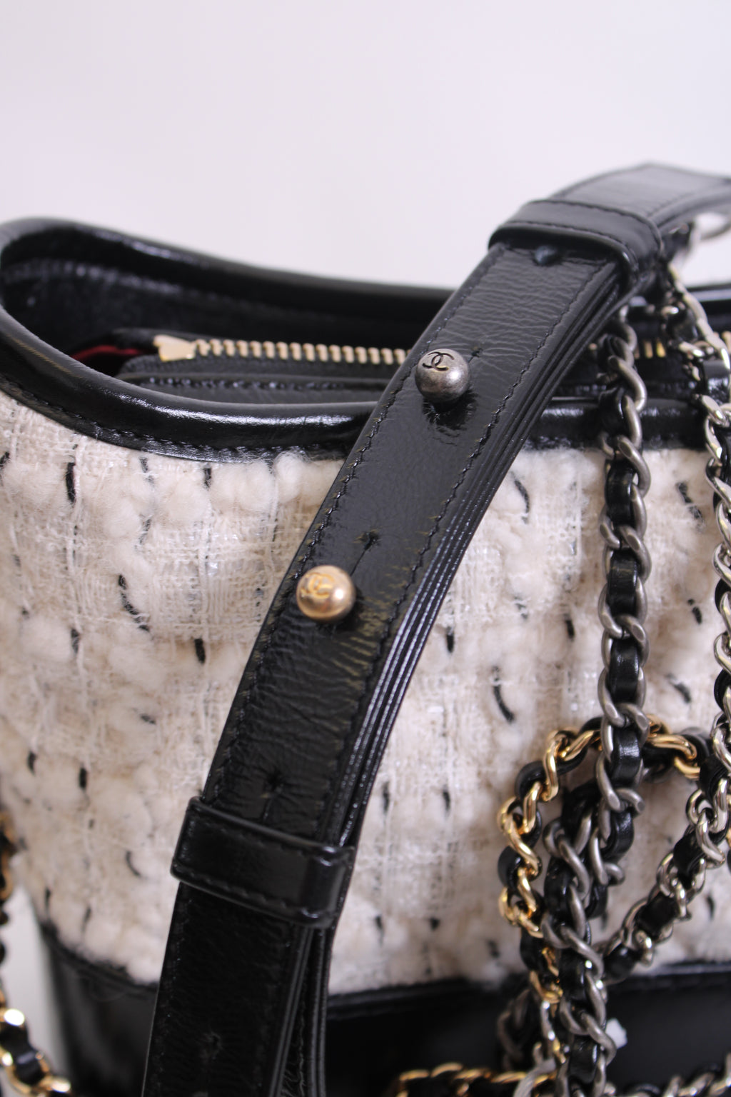 Black/ Beige Chanel Bag