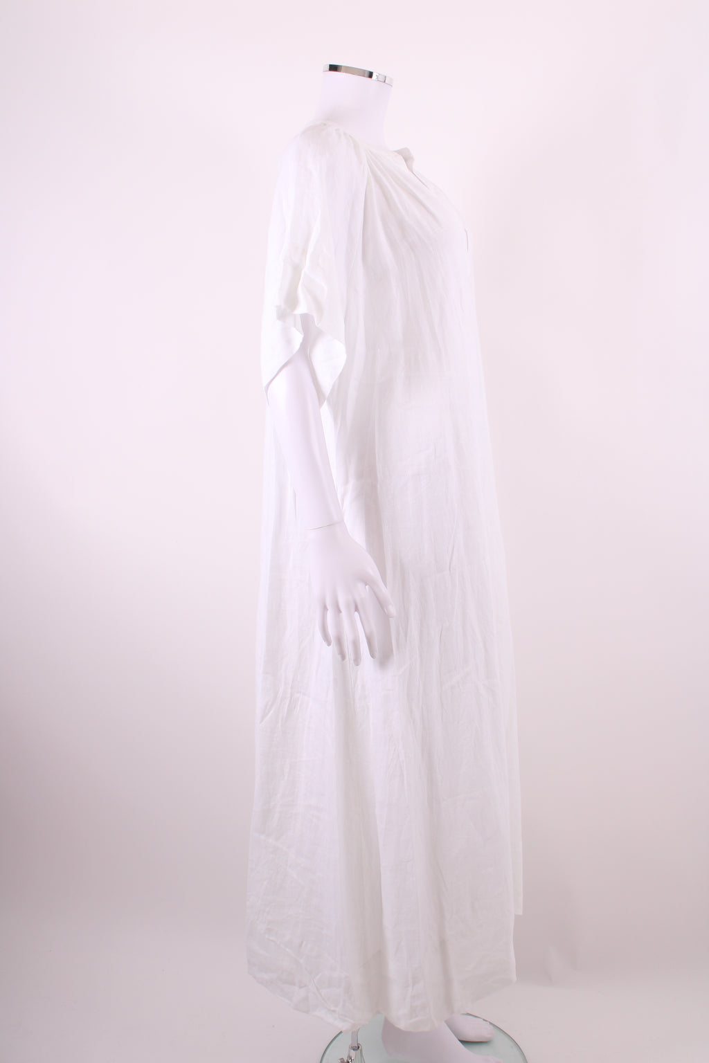 Wiggy Kit S/S Linen Dress White XS