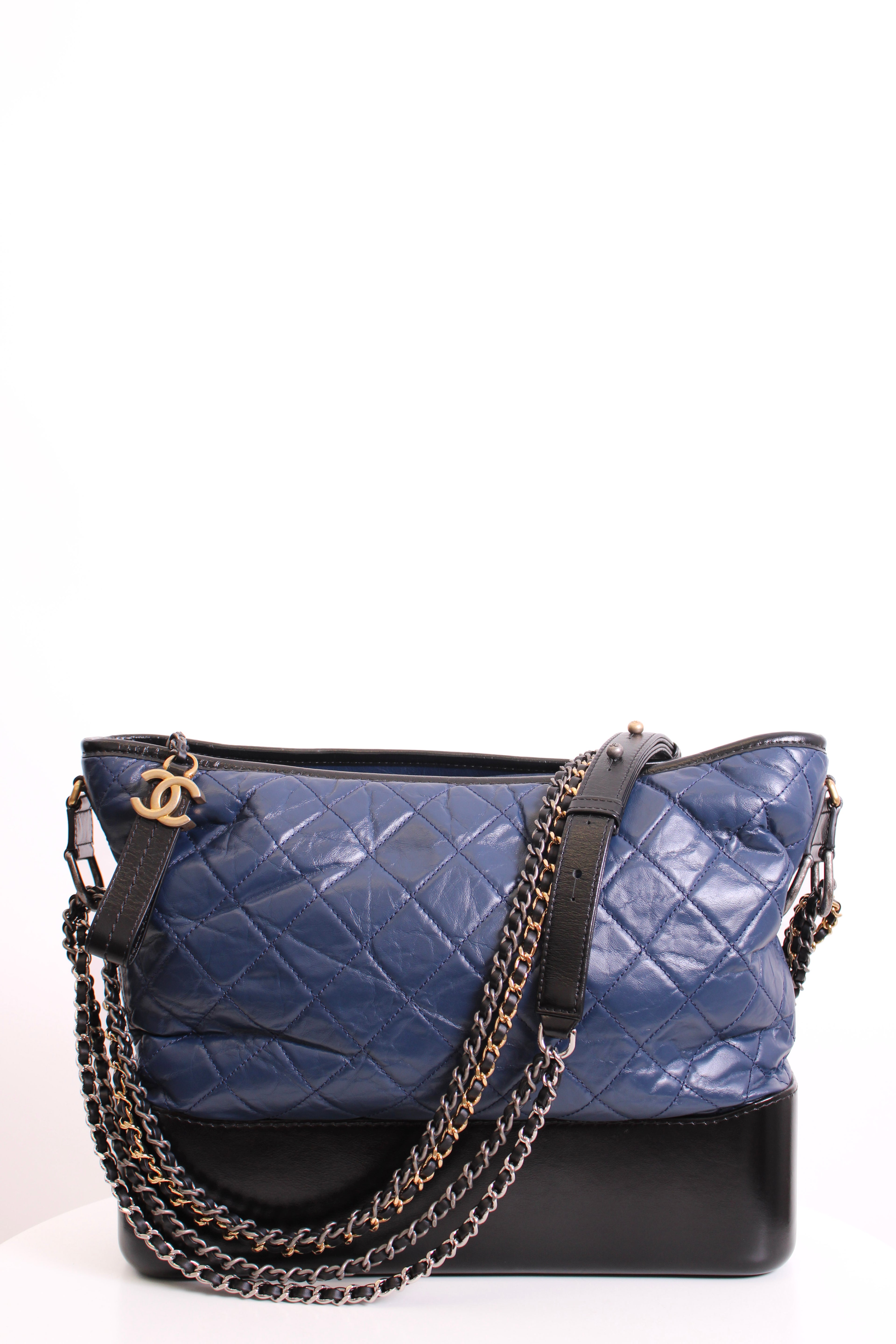 Chanel Bag Navy/ Black