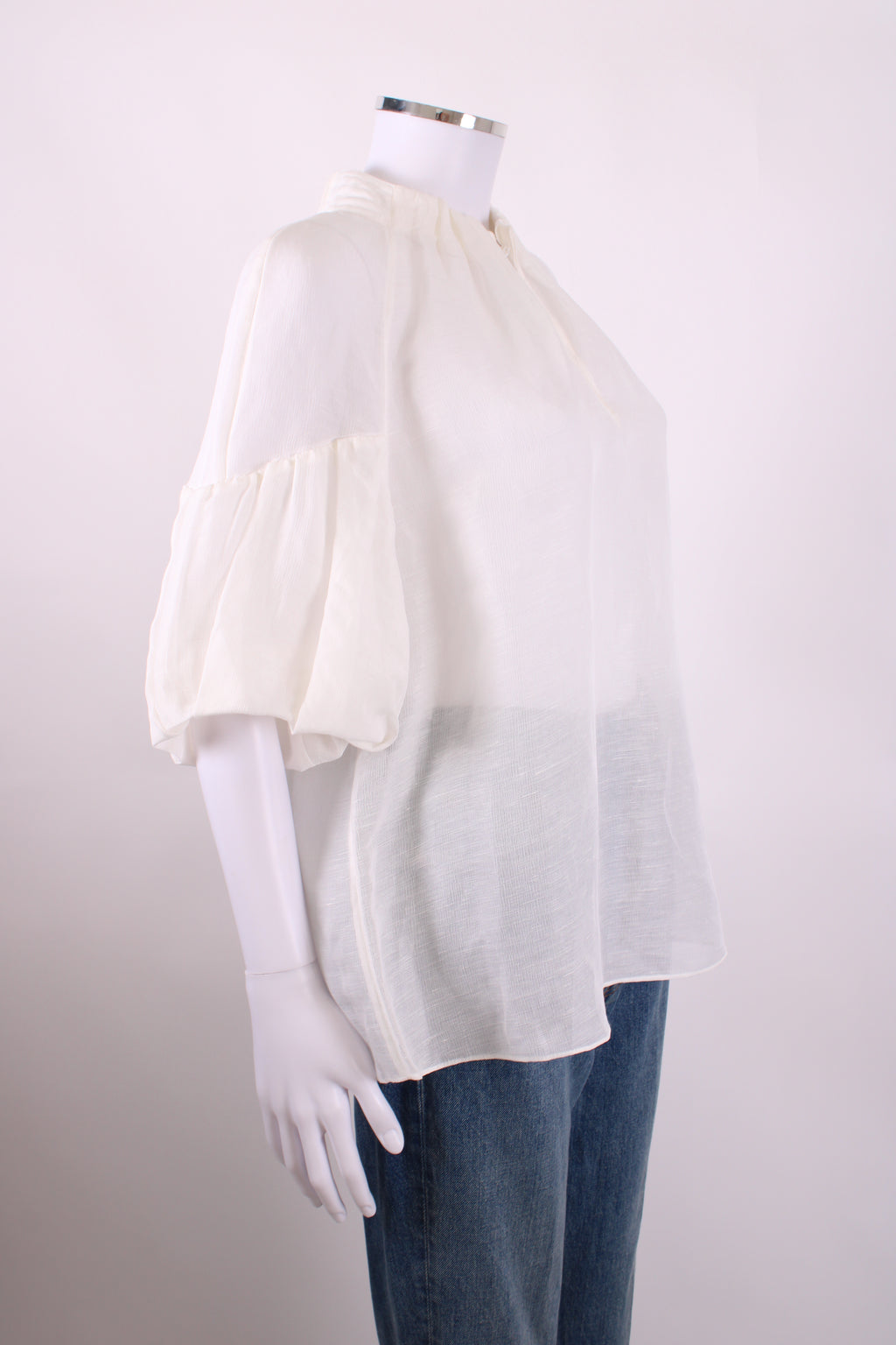 MarcCain S/S Blouse White 14