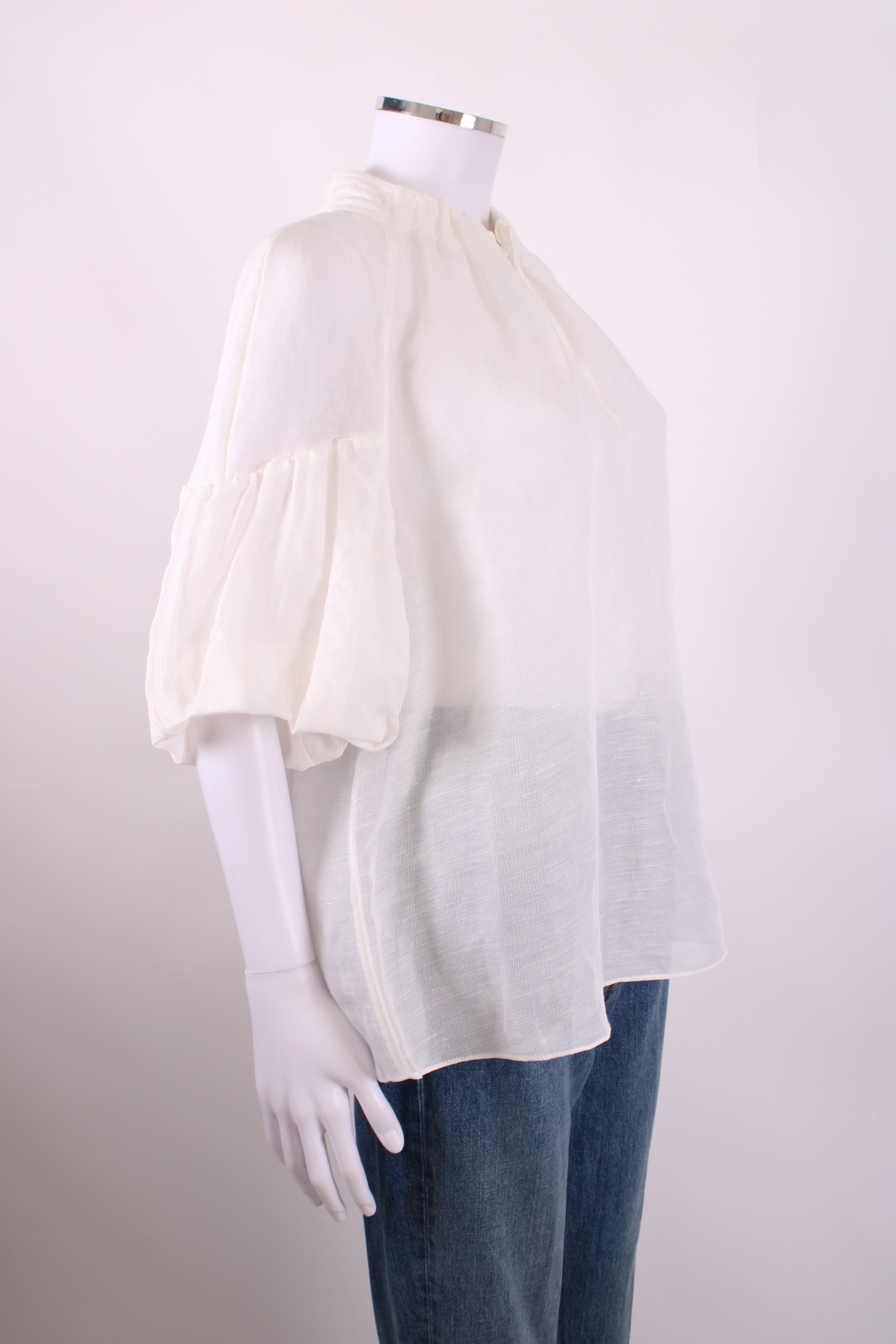 MarcCain S/S Blouse White 14