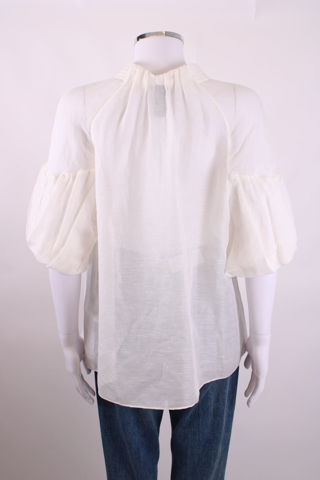 MarcCain S/S Blouse White 14