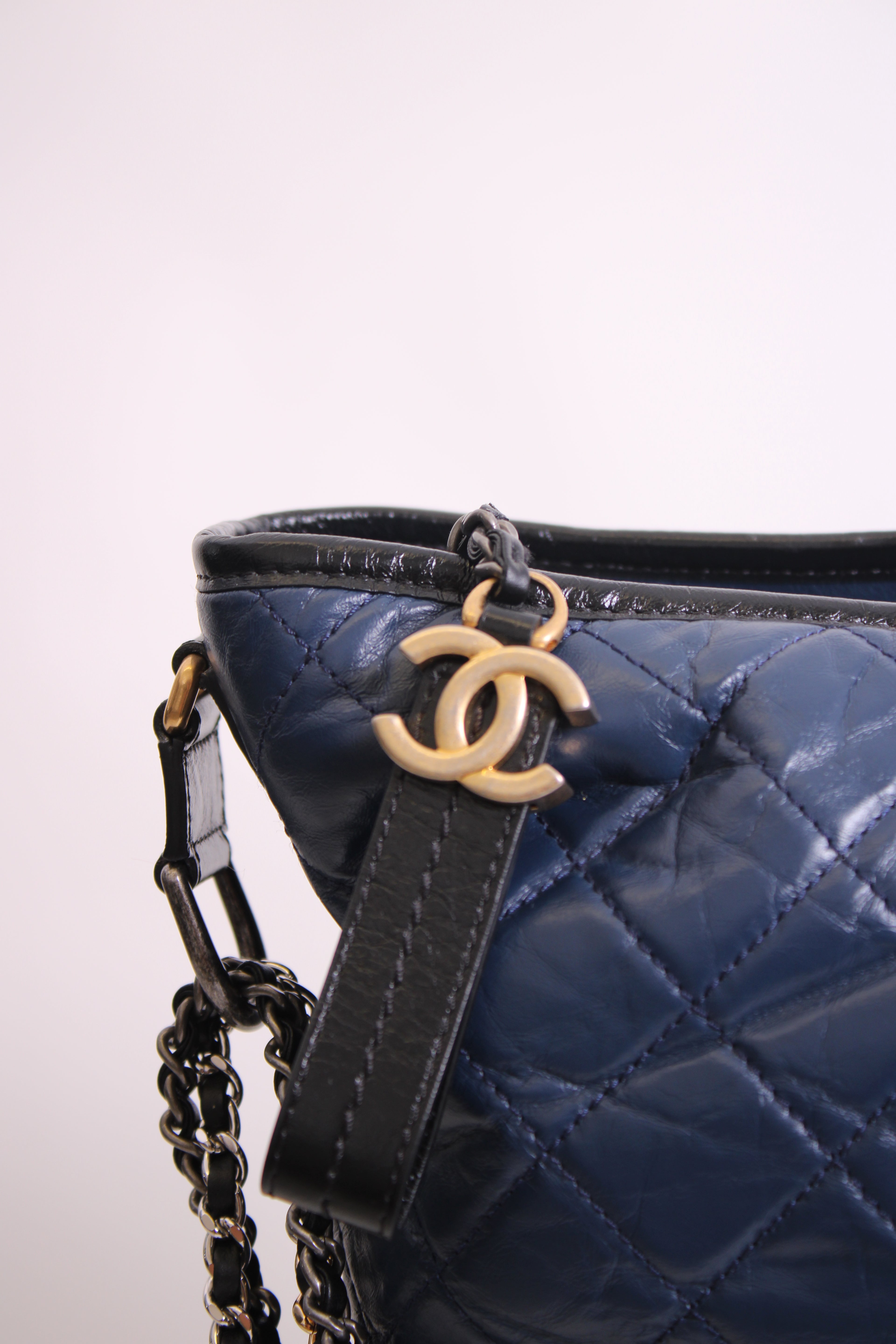 Chanel Bag Navy/ Black