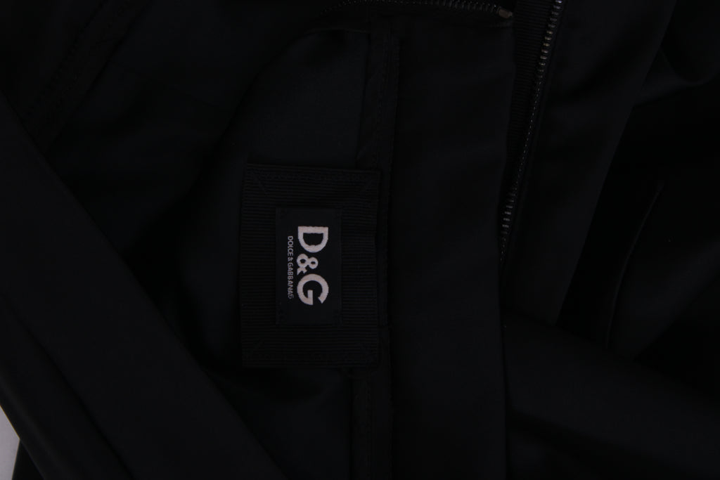 D&G Satin Pencil Skirt Black 12