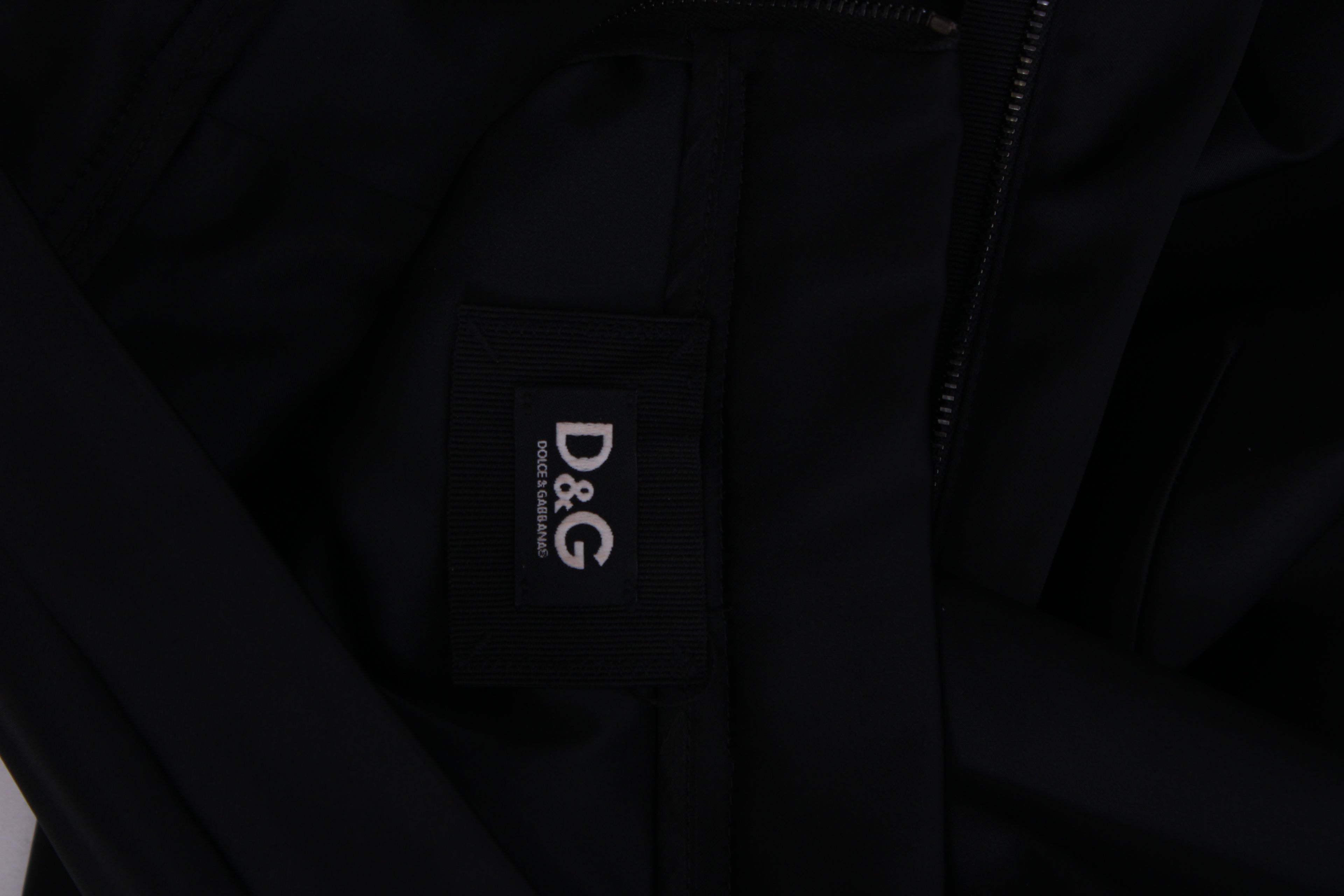 D&G Satin Pencil Skirt Black 12