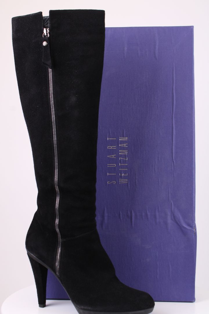 Stuart Weitzman Long Boots Black 7.5