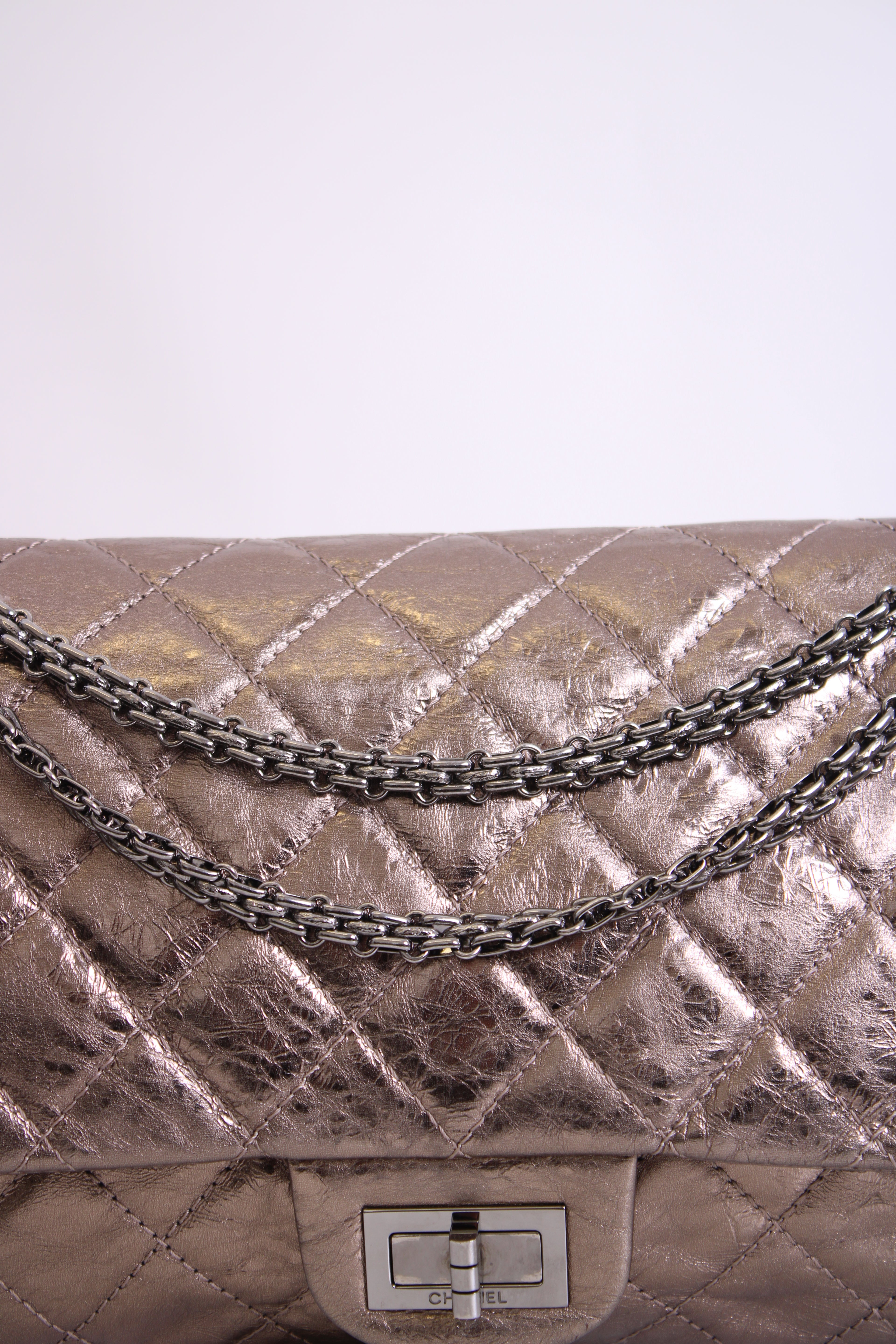 Bronze Chanel 2.55 Jumbo, Medium Classic