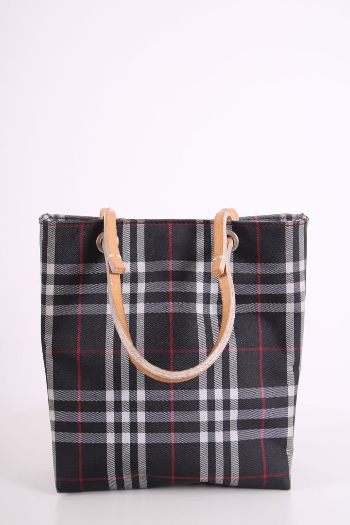 Burberry Nova Check Mini Bag Black/ White
