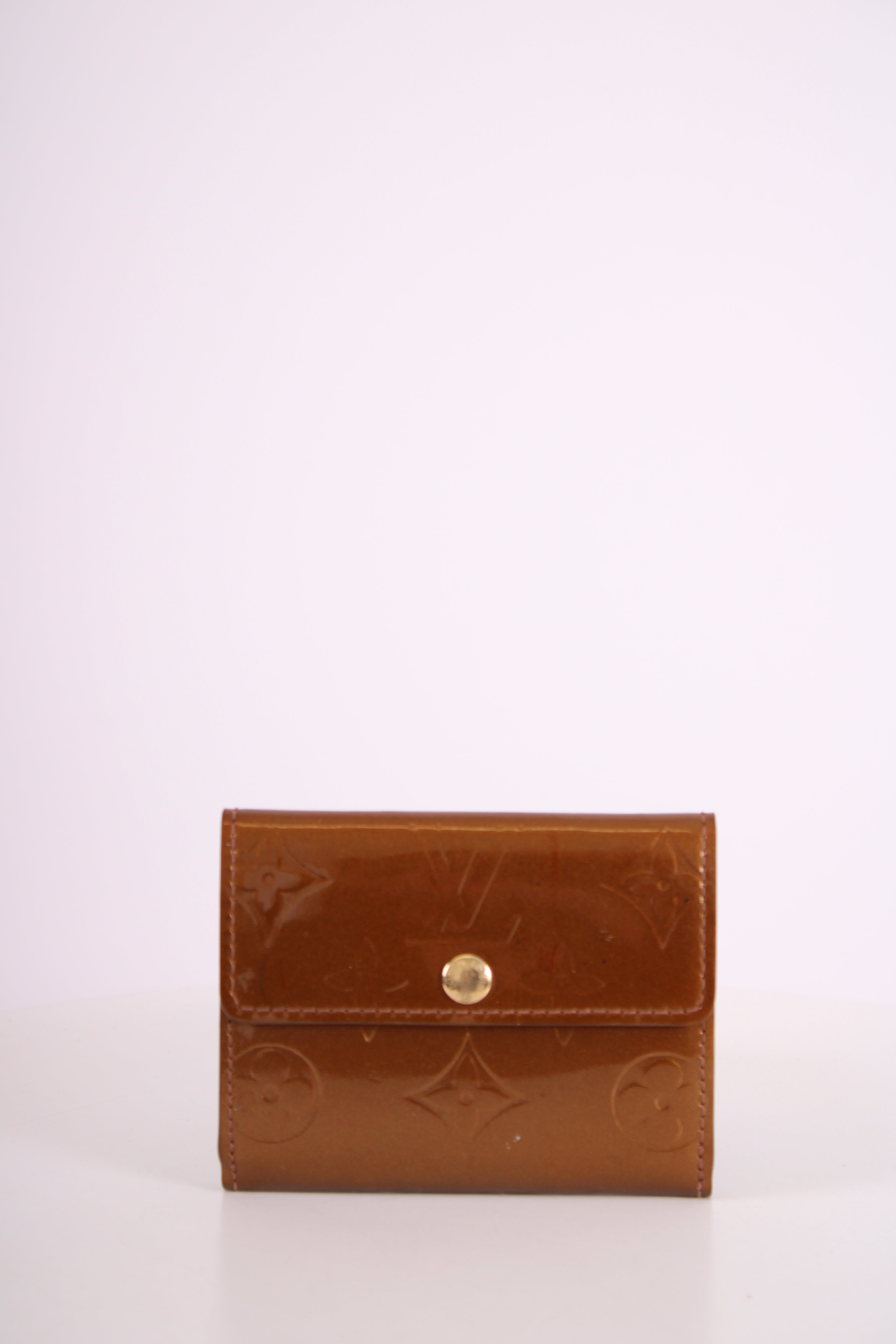 Louis Vuitton Zippy Coin Purse Brown small