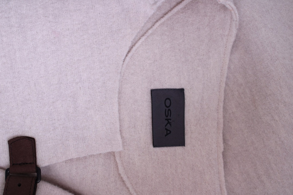 OSKA Wool Buckle Jacket Cream XL