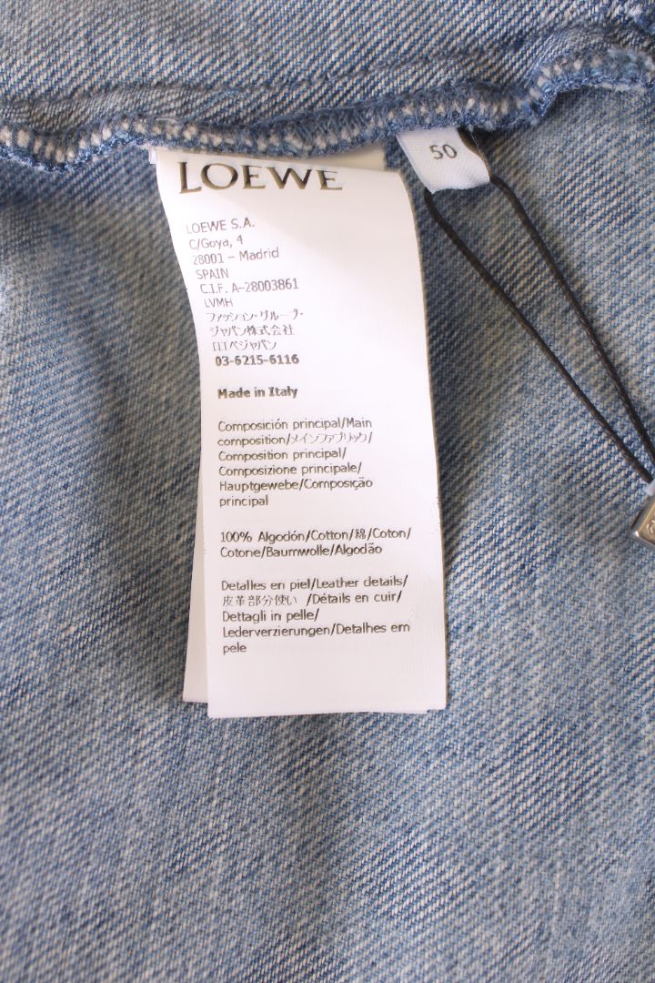 Loewe x Paula's Ibiza Denim Co-ord Blue M