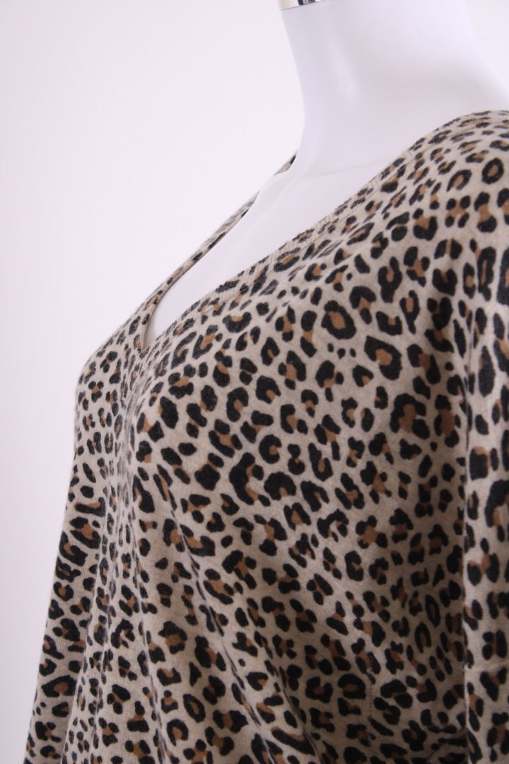 Zadig & Voltaire Cashmere Jumper Leopard Print L