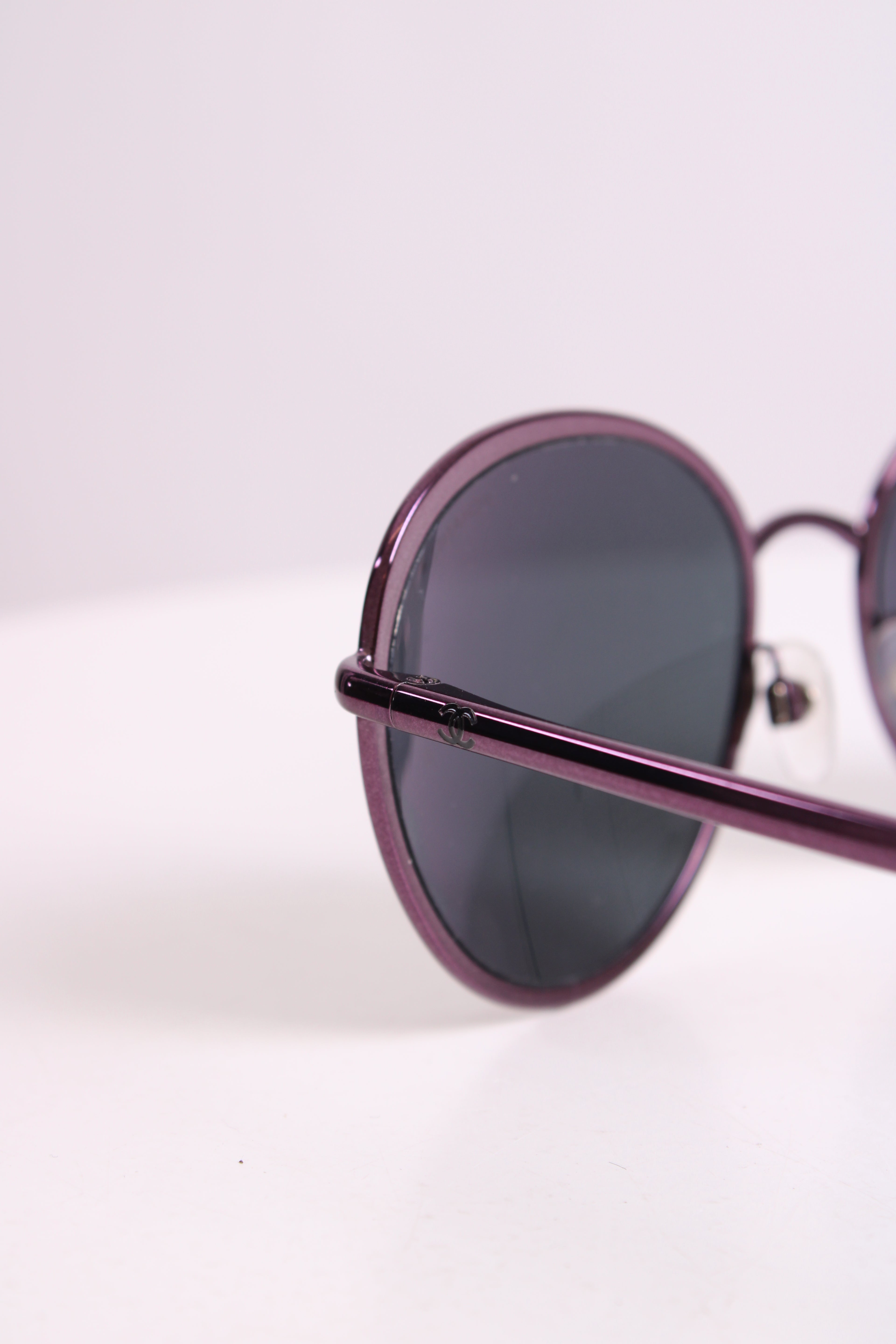 Chanel Chanel Pantos Sunglasses Purple