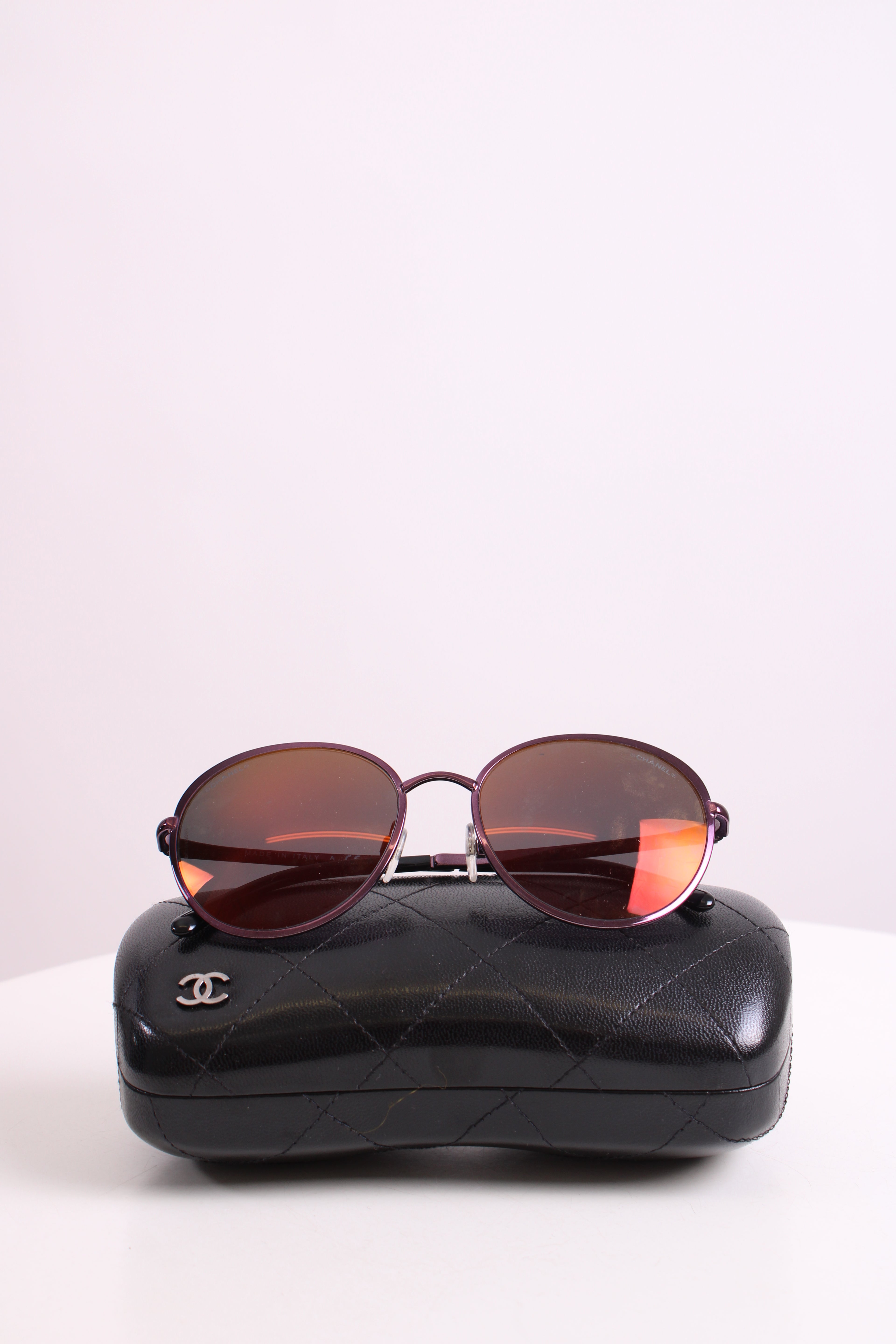 Chanel Chanel Pantos Sunglasses Purple