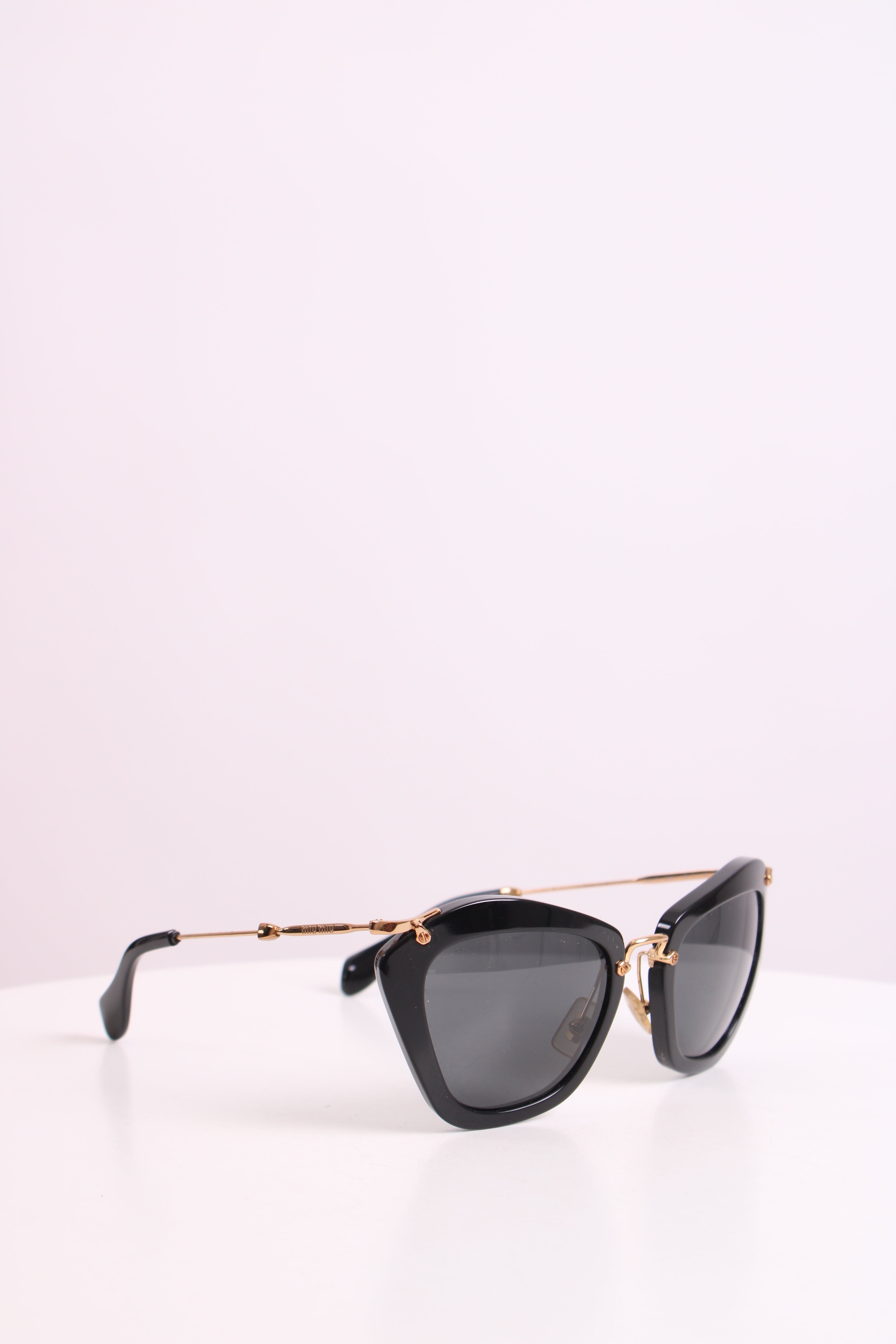 Miu Miu Cat Eye Sunglasses Black