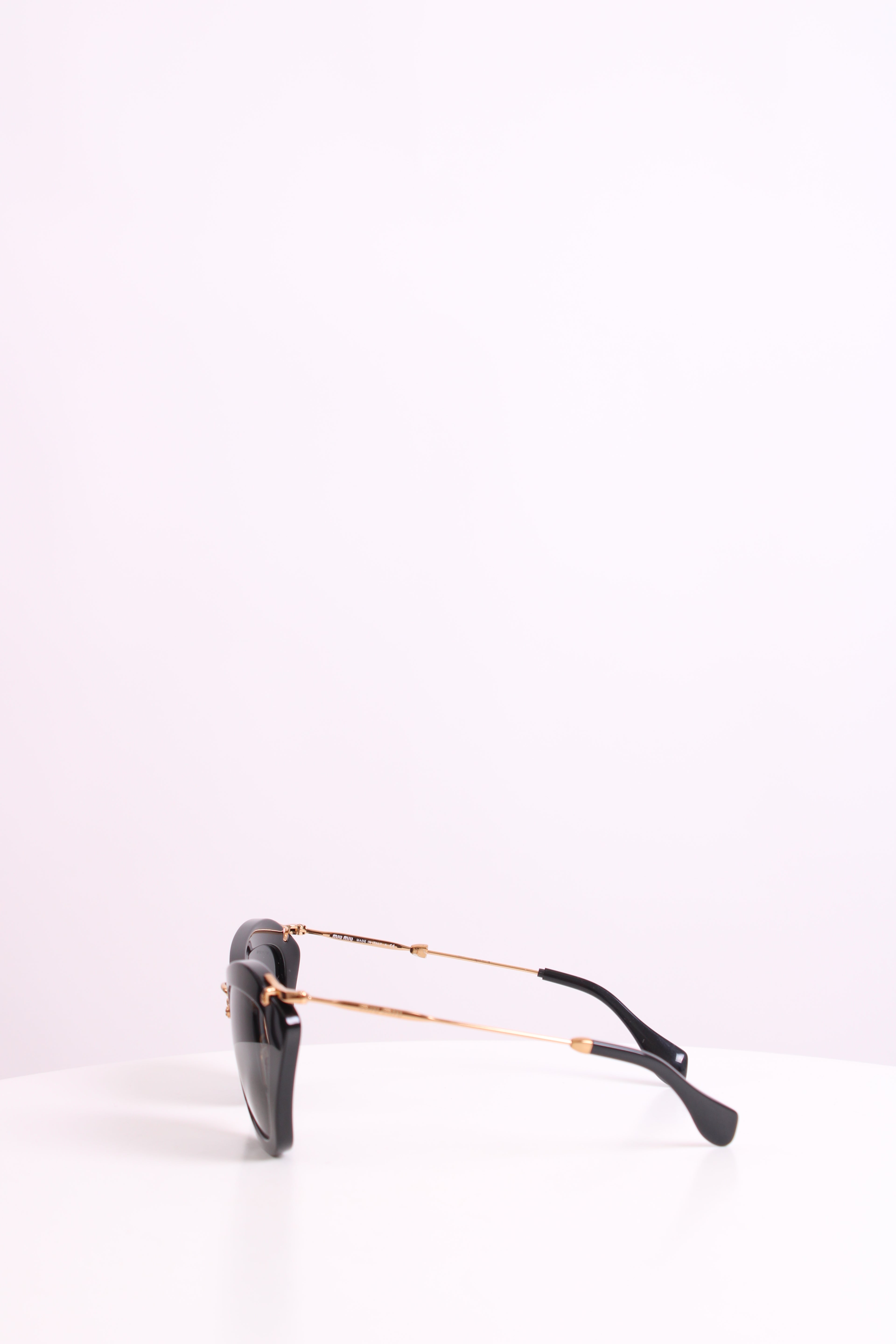 Miu Miu Cat Eye Sunglasses Black