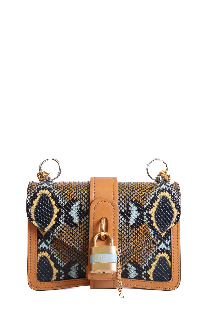 Snake Print Chloe Aby bag