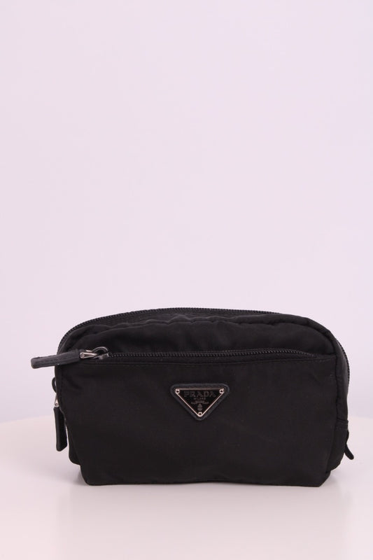 Prada Small Wash Bag Black