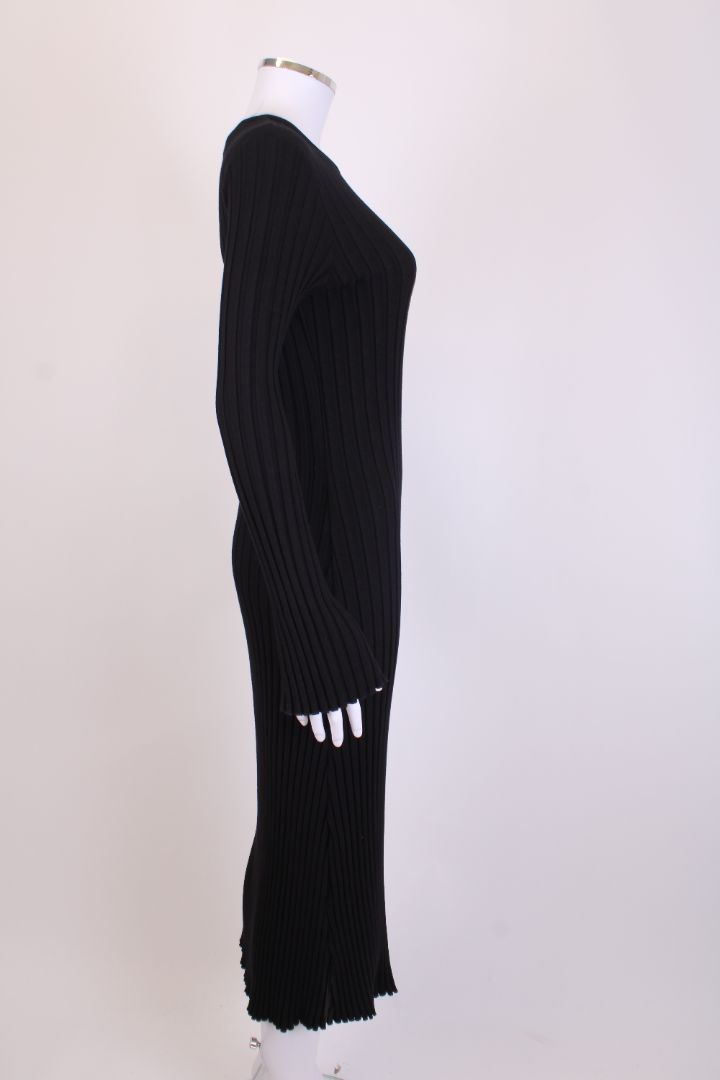 Simon Miller L/S Rib Knit Dress Black M