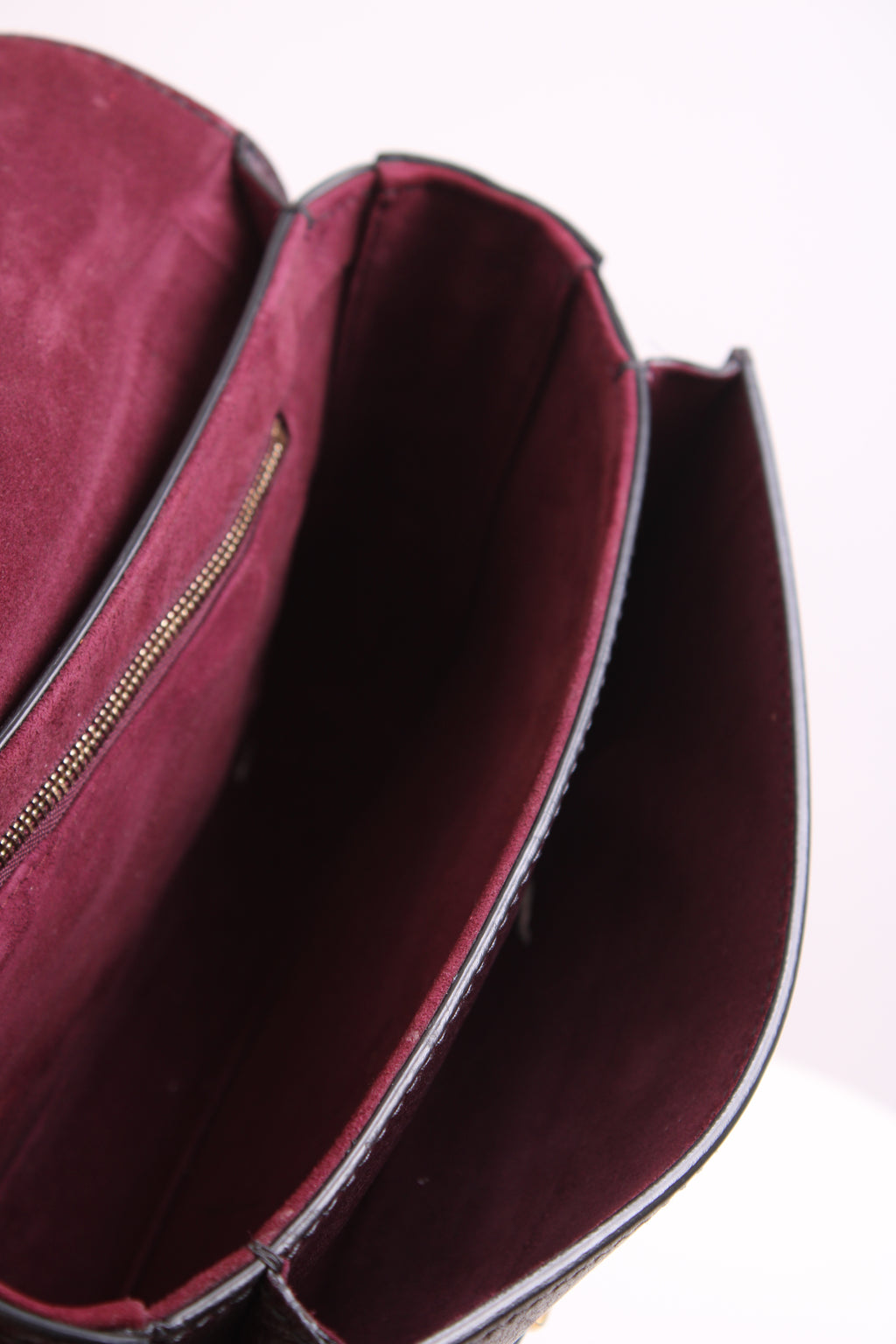 Christian Dior Dio(r)evolution Flap Bag Burgundy