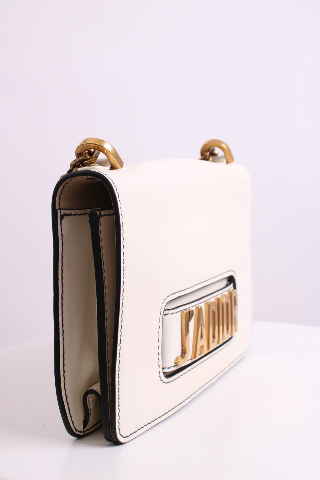 Christian Dior J'Adior Chain Flap Handbag Cream