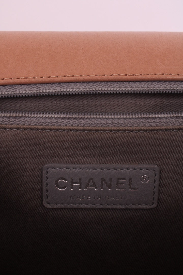 Chanel Large Boy Bag Nude Large