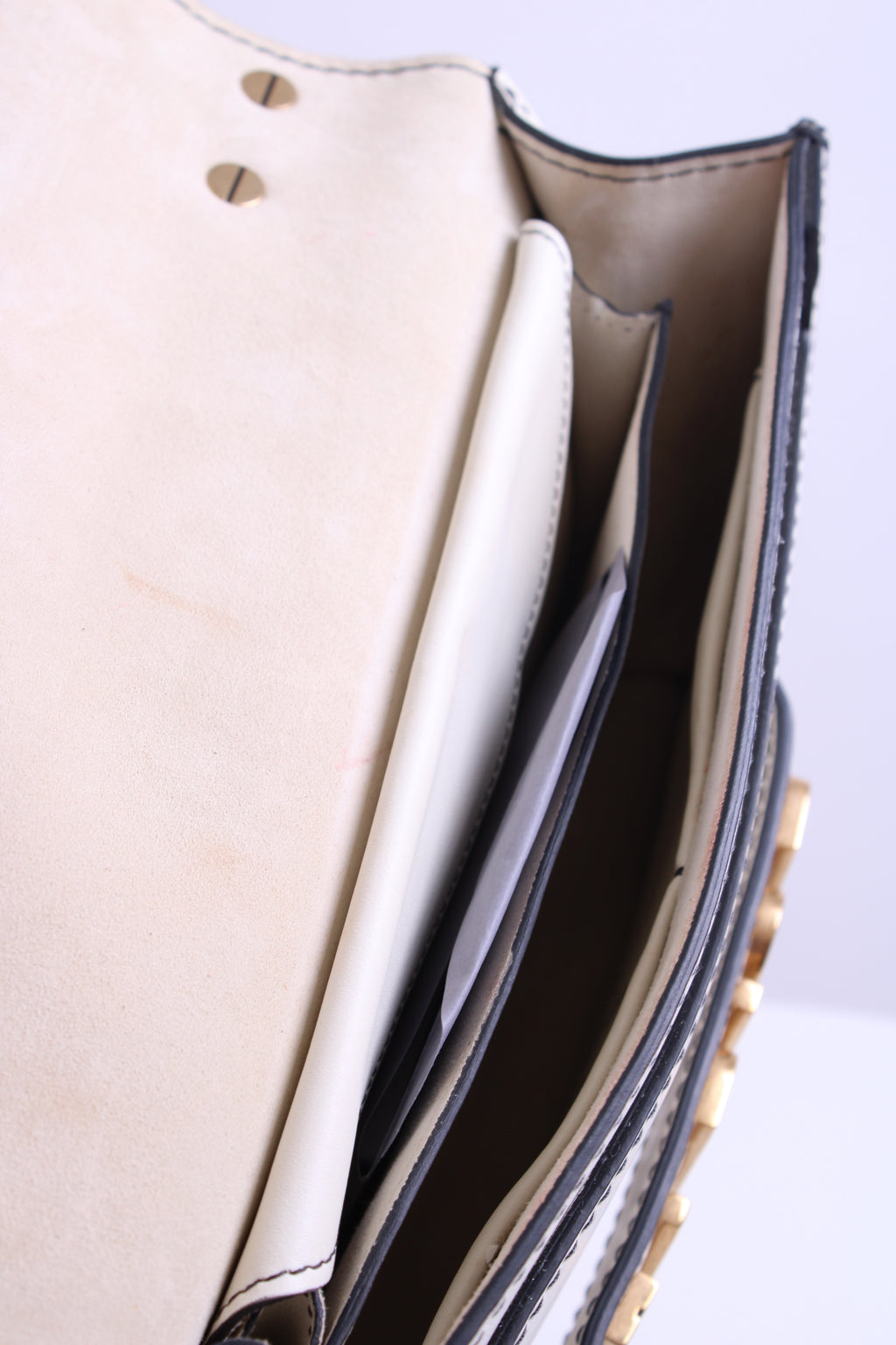 Christian Dior J'Adior Chain Flap Handbag Cream