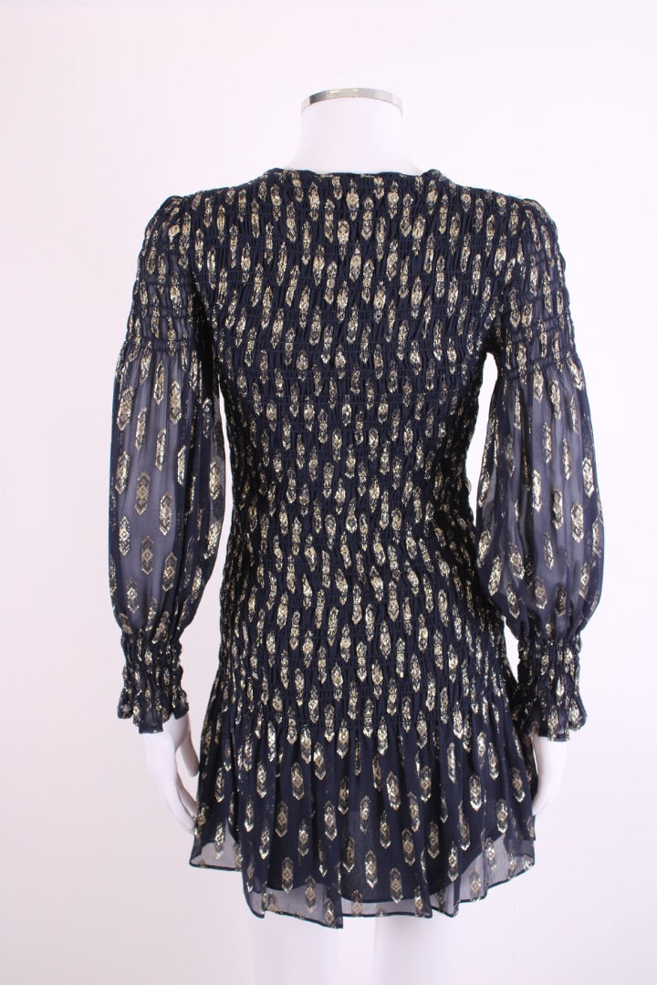 Love Shack Fancy Dress Navy XS