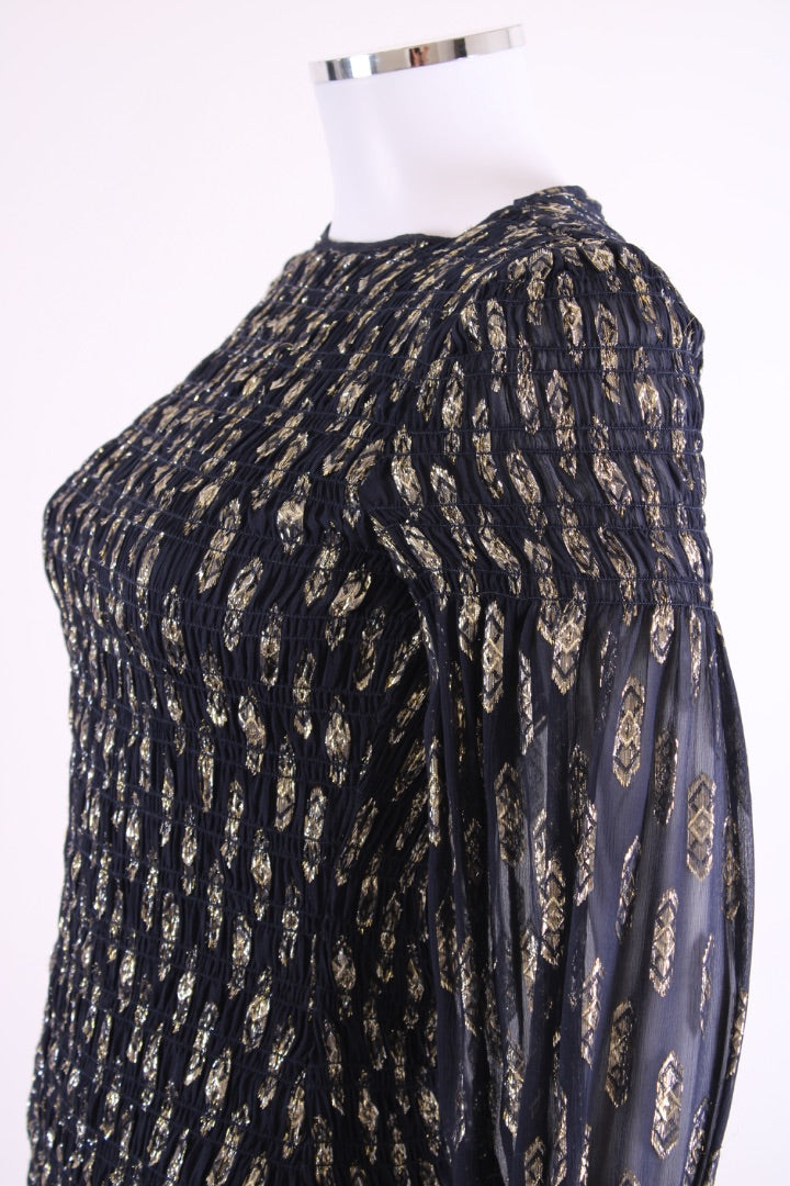 Love Shack Fancy Dress Navy XS