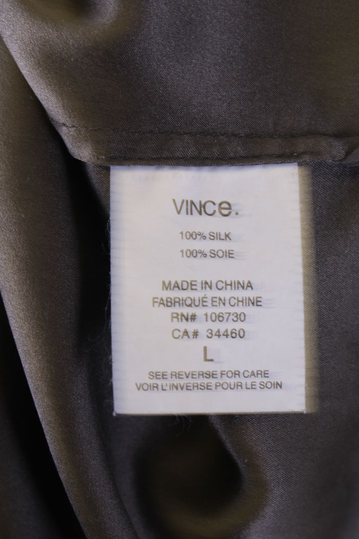 Vince L/S Shirt Grey L