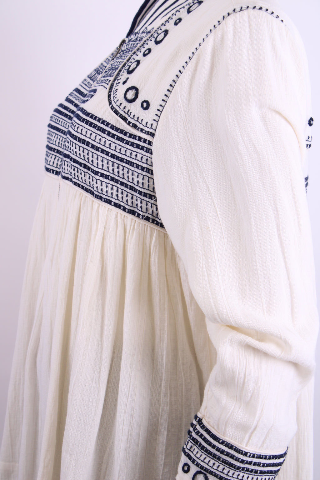 Scotch & Soda L/S Embroidered Jacket Cream/ Navy 12