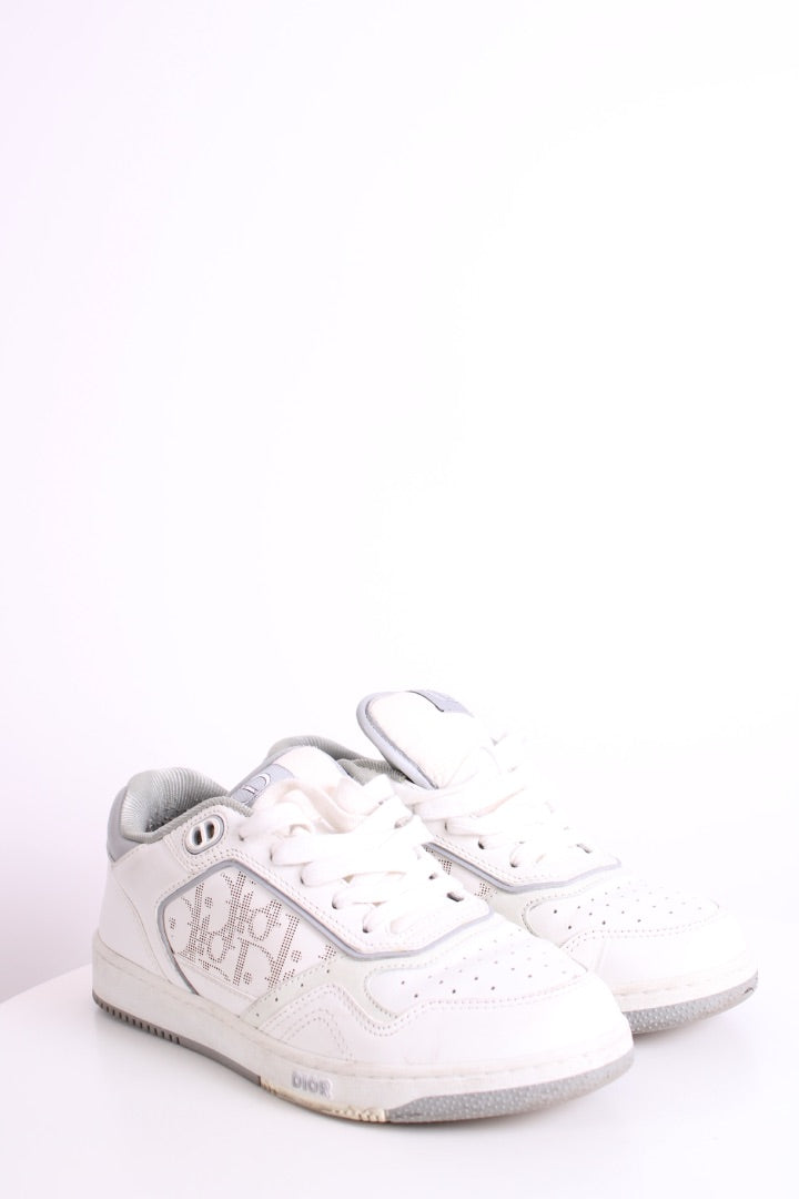 Dior B27 Trainers White/ Grey 37
