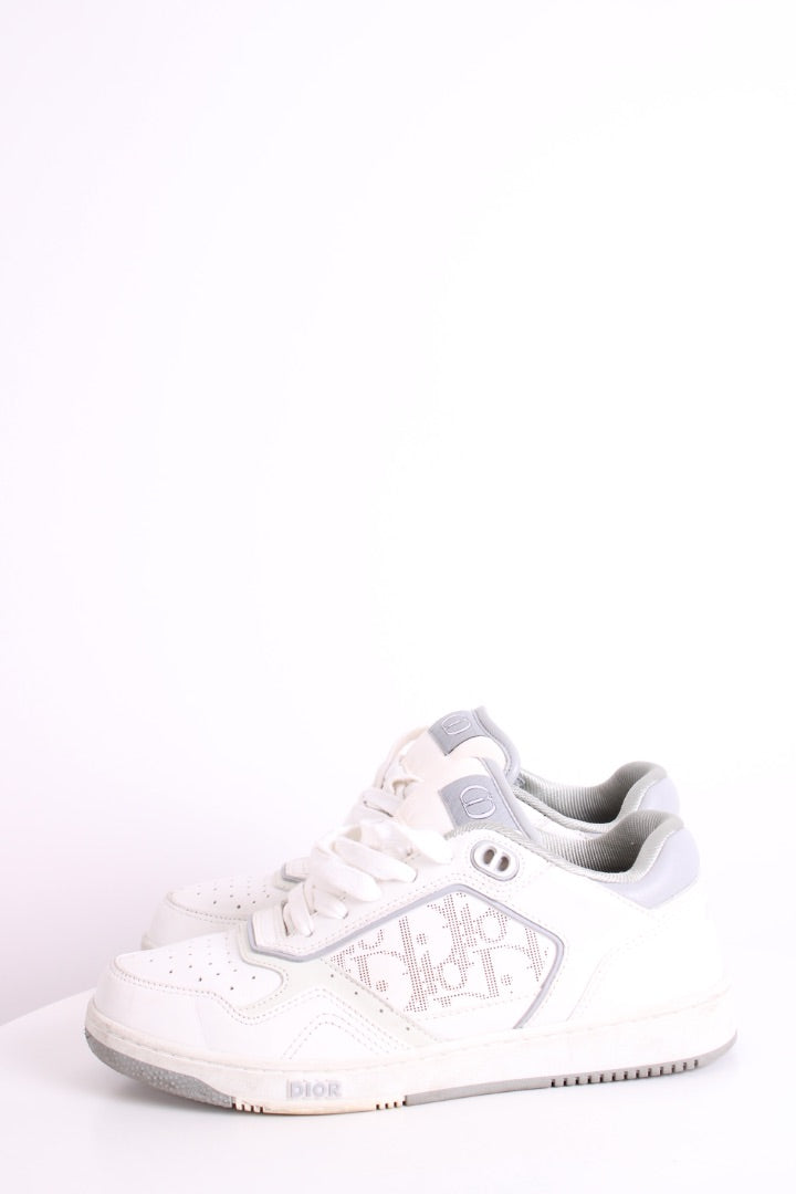 Dior B27 Trainers White/ Grey 37