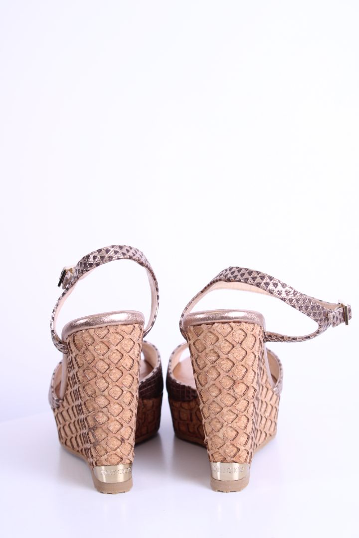 Jimmy Choo Wedges Gold 36