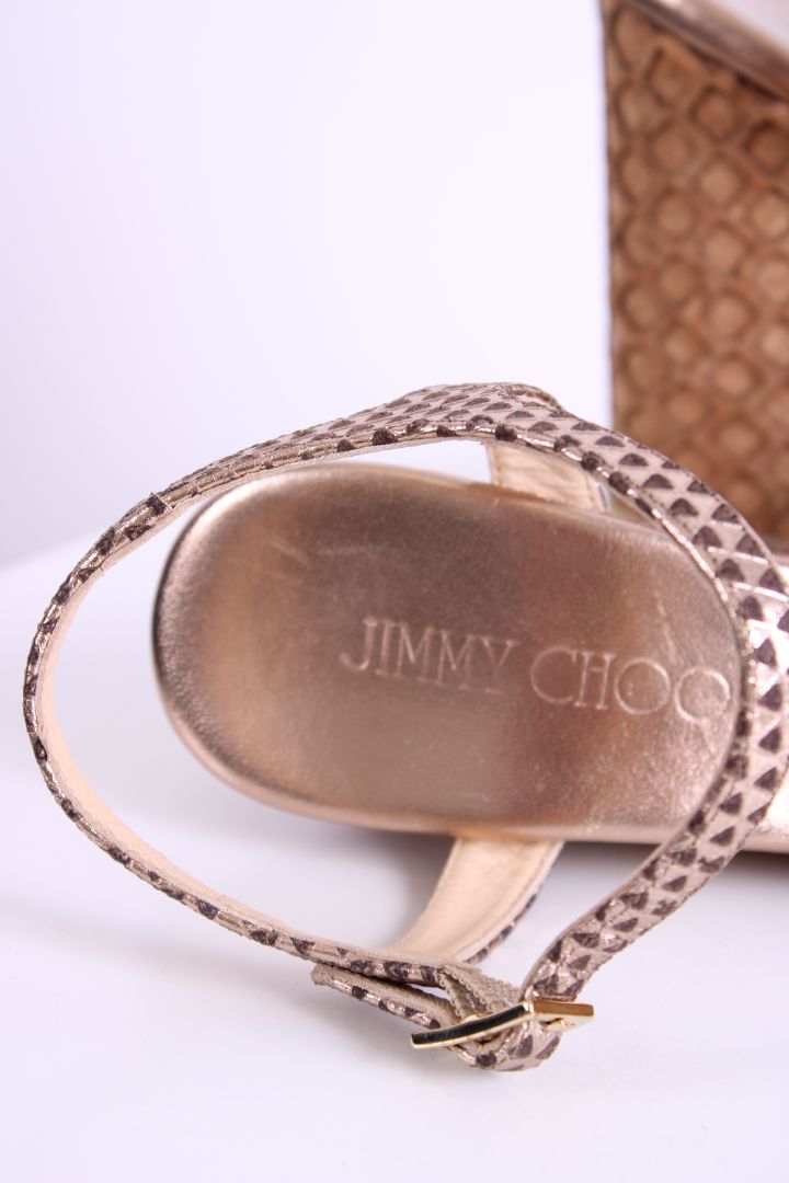 Jimmy Choo Wedges Gold 36