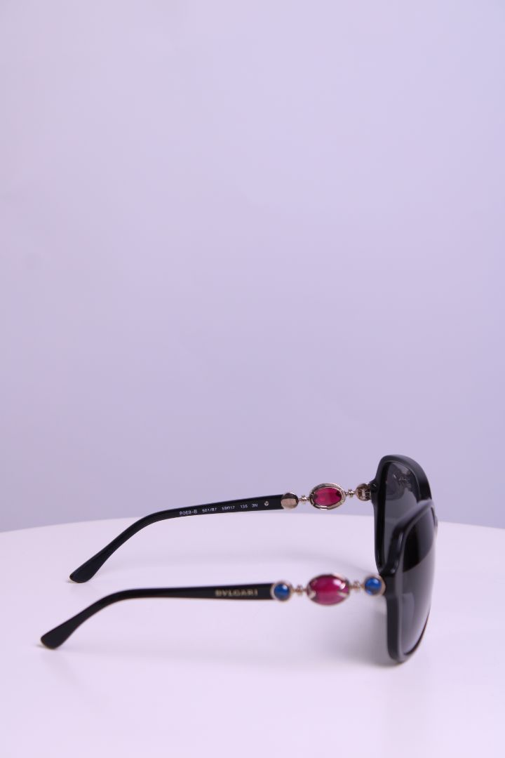 Bvlgari Gem Side Sunglasses Black