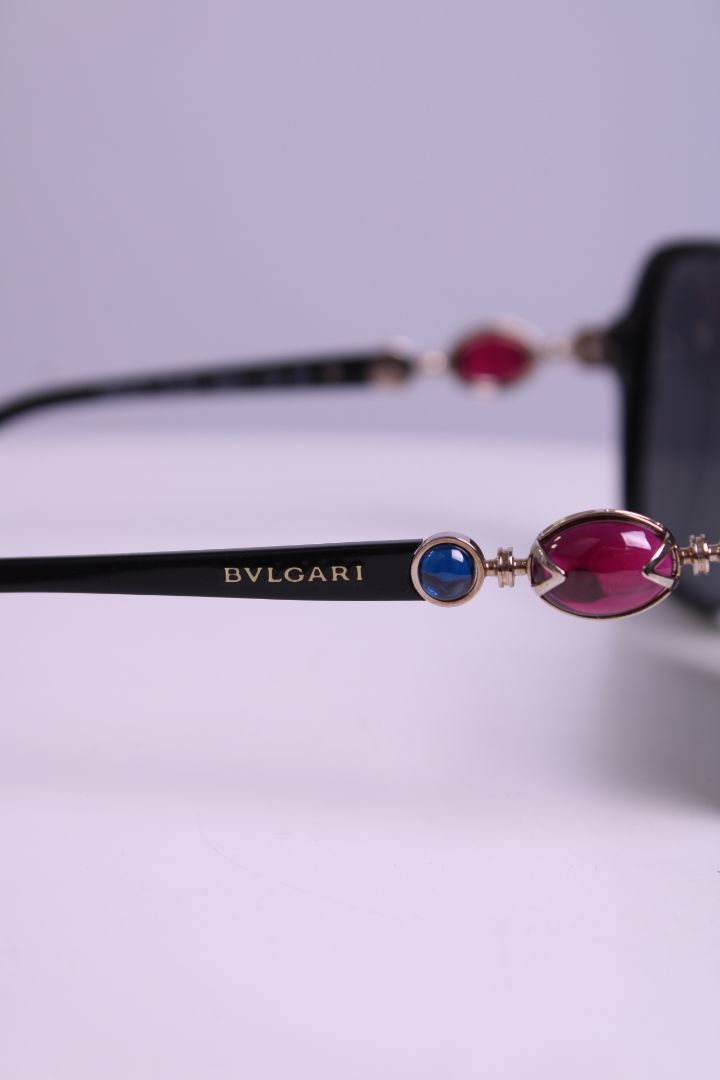 Bvlgari Gem Side Sunglasses Black