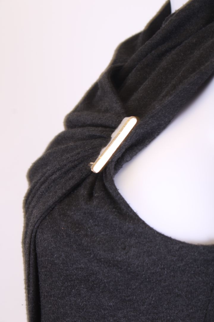 Gucci S/S Knit Top Grey S