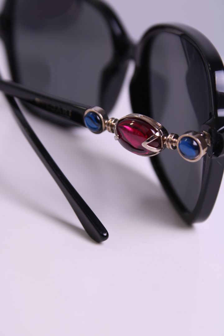 Bvlgari Gem Side Sunglasses Black