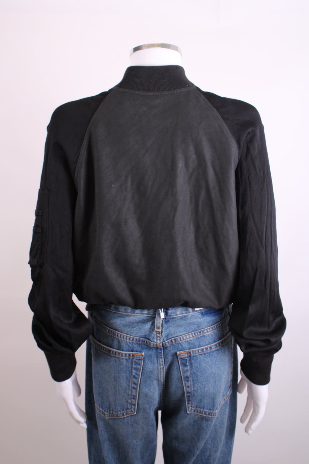 Rick Owens L/S Bomber Jacket Black 16