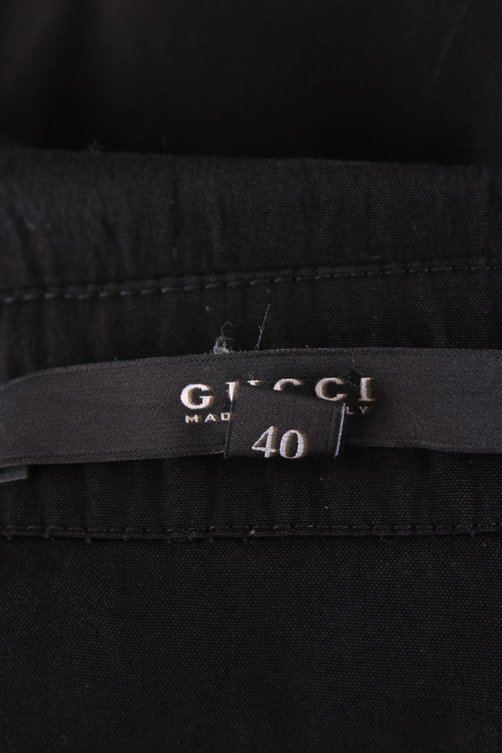 Gucci S/S Belted Shirt Black 8