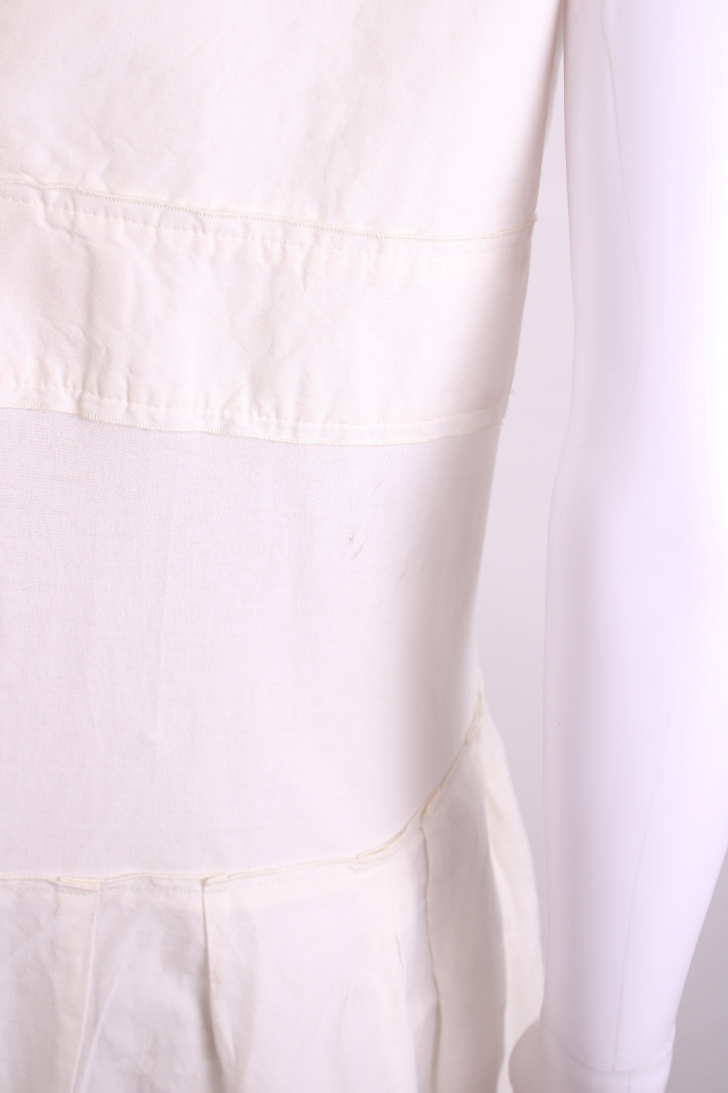 Marni S/S V Neck Dress White 10