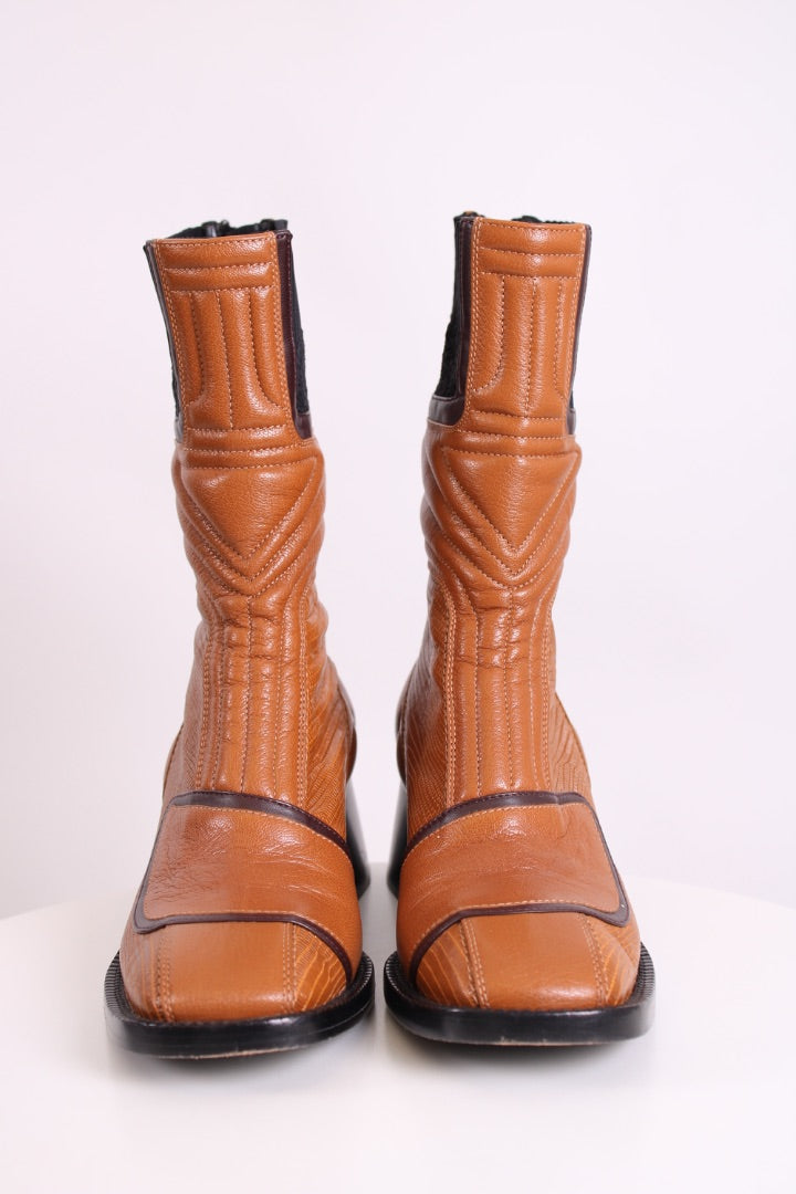 Chloe Boots Tan Size 37.5