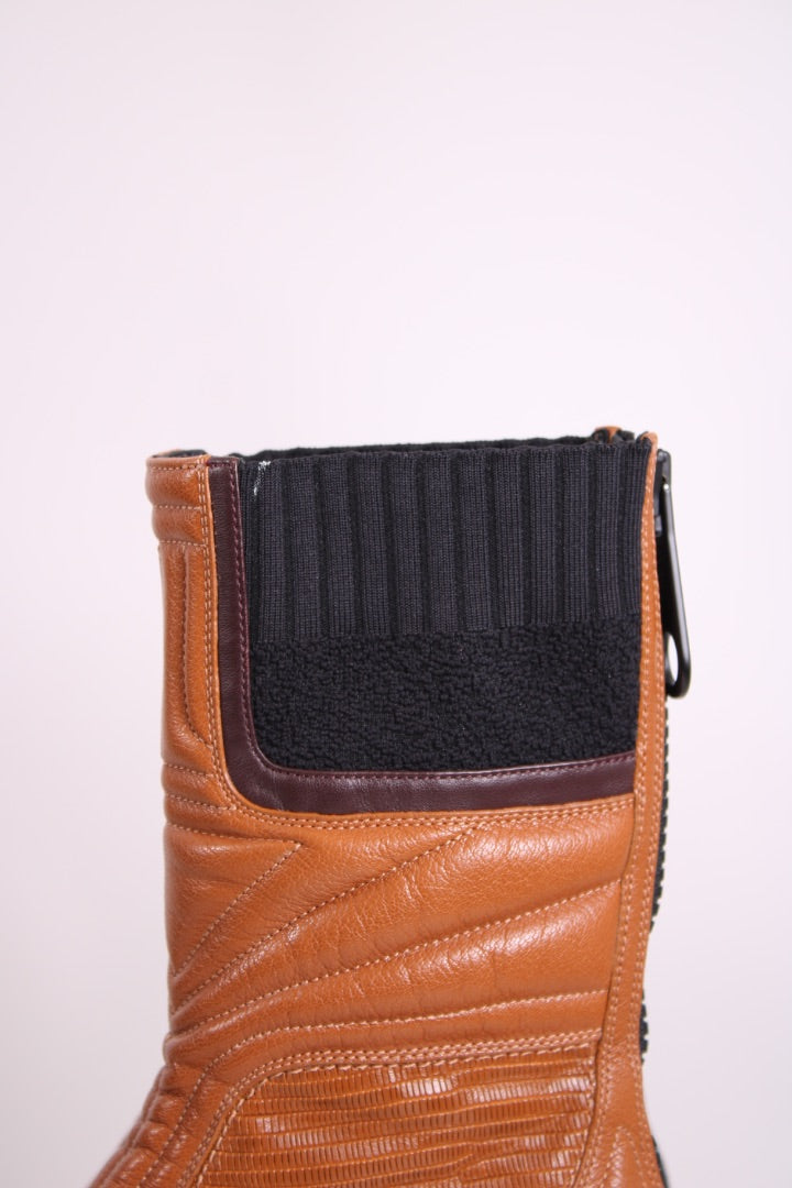 Chloe Boots Tan Size 37.5