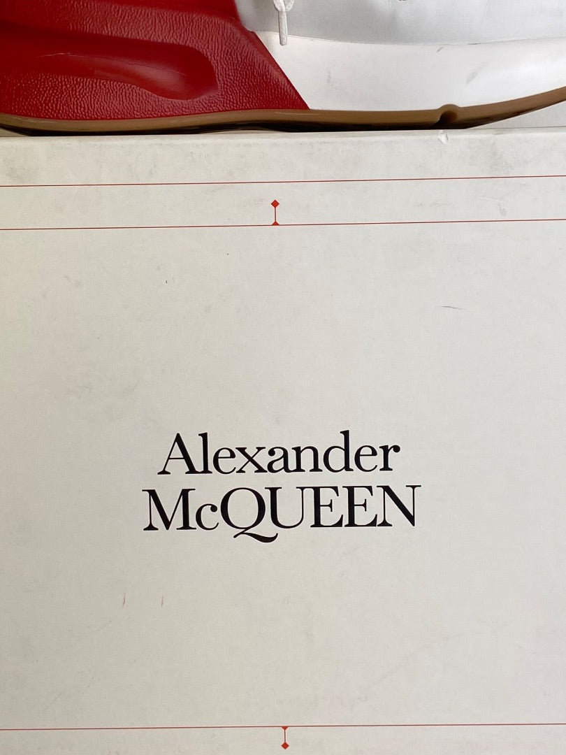 White Alexander McQueen Trainers, 9