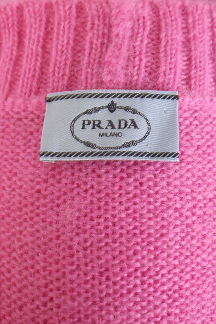 Prada L/S Cardigan Pink M